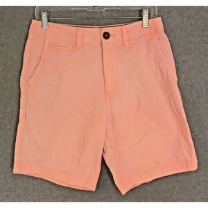 American Eagle Outfitters Shorts Mens Size‎ 28 Salmon Color Flat Front Cotton